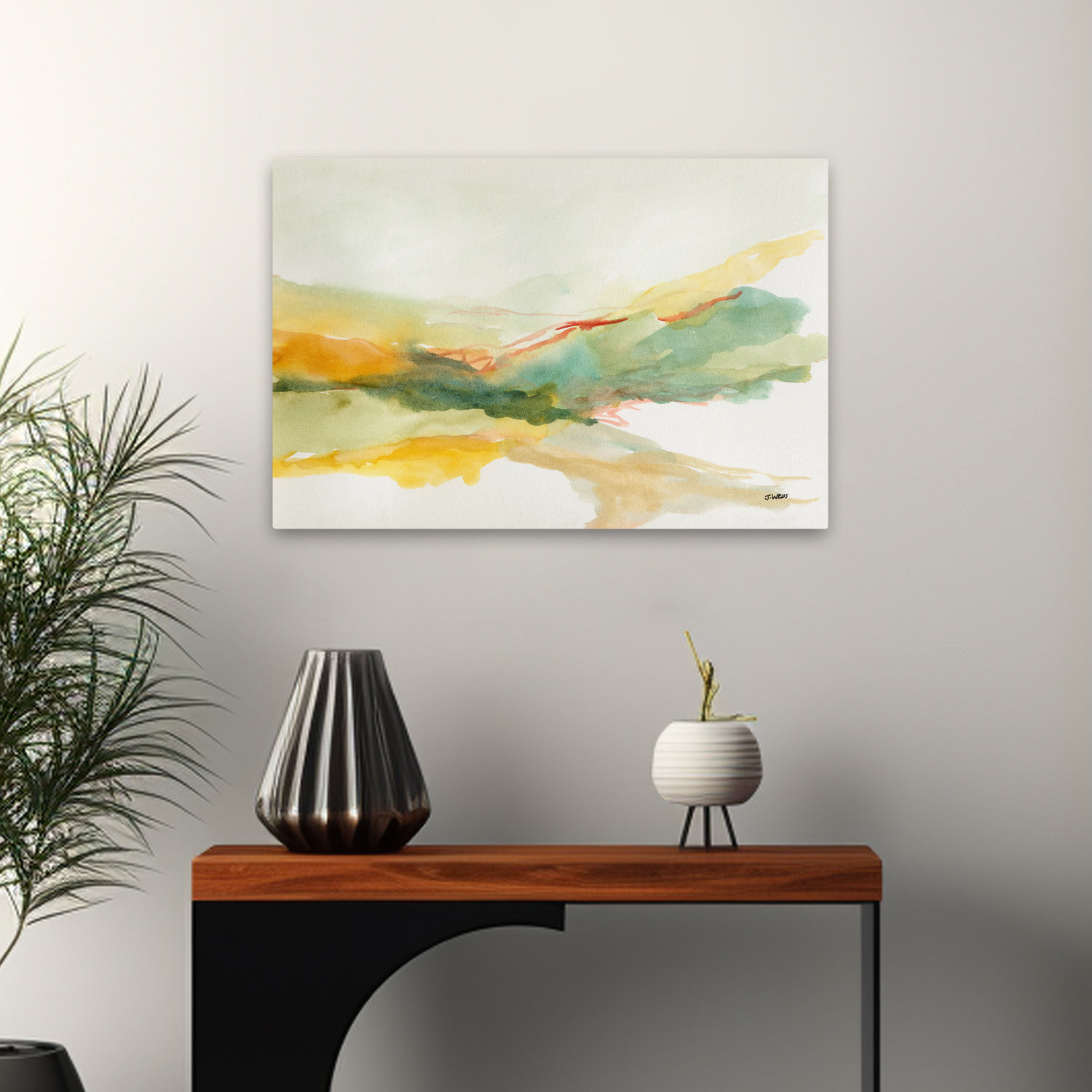 Latitude Run® Land Contours No. 1 - Abstracts Contemporary Landscapes ...