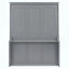 Grand lit escamotable avec tablette-1086021194