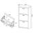 3-Drawer Shoe Rack
