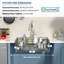 Workstation Farmhouse Right Angle Drop-In Kitchen Sink With Accessories-123594190