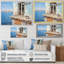 «Seagulls Perch Horizon II - Coastal Windows», art mural-1626223522-1626223523