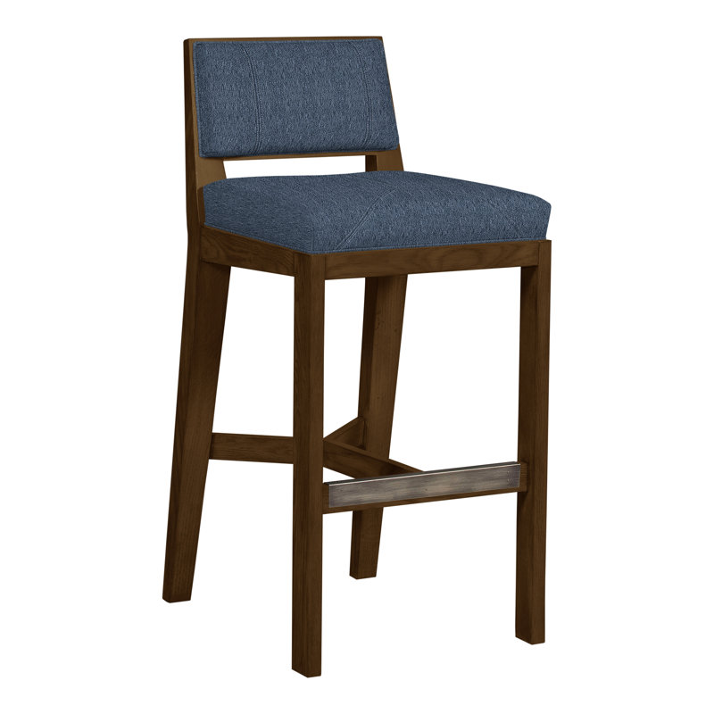 Thom Filicia 32.5'' Bar Stool, Havana, Worthy Snow