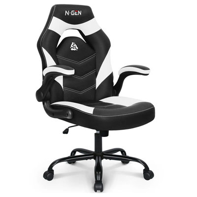 Chaise de bureau ergonomique et pivotante en cuir synthétique N-Gen