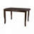 Extendable Dining Table with Separate Leaf – Dark Cherry Finish