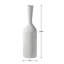  Grand vase de plancher blanc texturé 24 po Hepp-684778108