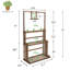 Tutuala Wood Plant Stand