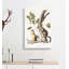 Douglasss Squirrels by Kawanabe Kyosai - Wrapped Canvas-55342573