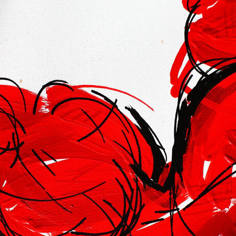 Red 40, 36" H x 24" W