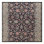 Tapis noir/bleu vert/gris traditionnel