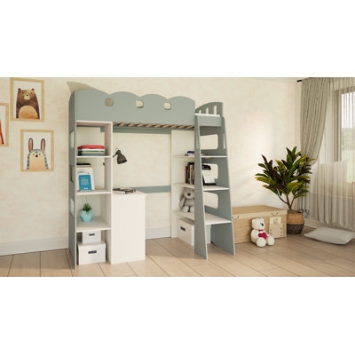 Tonia Kids Loft Bed