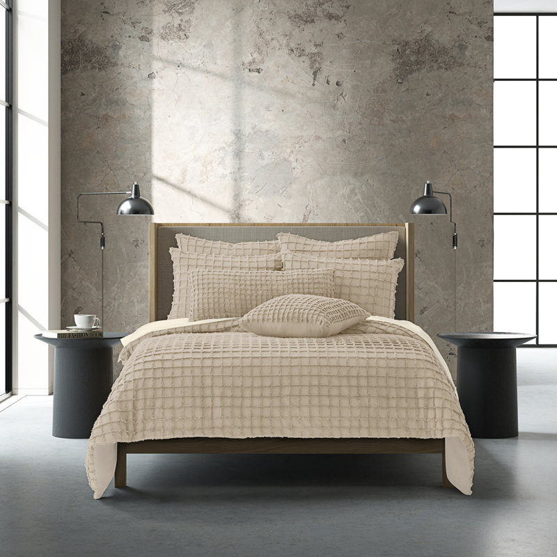 Carter Duvet Cover Set, Twin Duvet Cover + 1 Sham, Linen