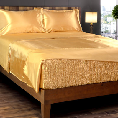 Smooth Satin BedTite Tight Grip Sheet Set