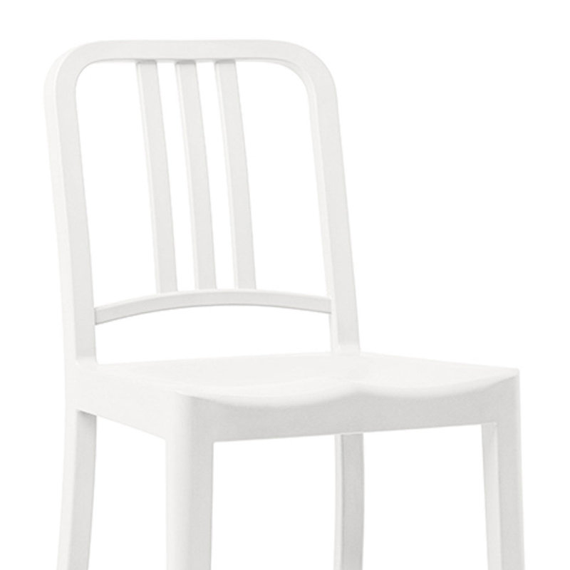 111 Navy® Stool by Coca-Cola, Snow White, Bar Stool (30" Seat Height)
