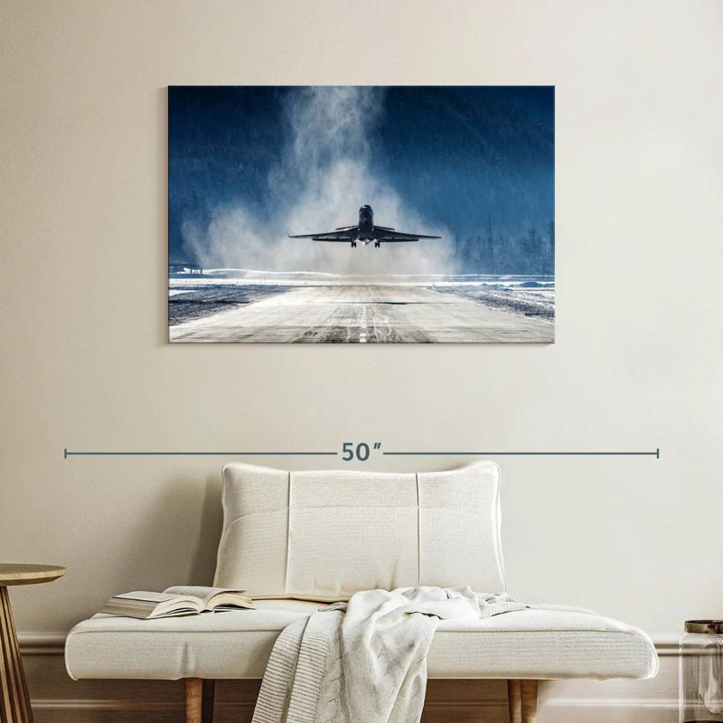 Mehar First Flight Plane, 26" H x 39" W