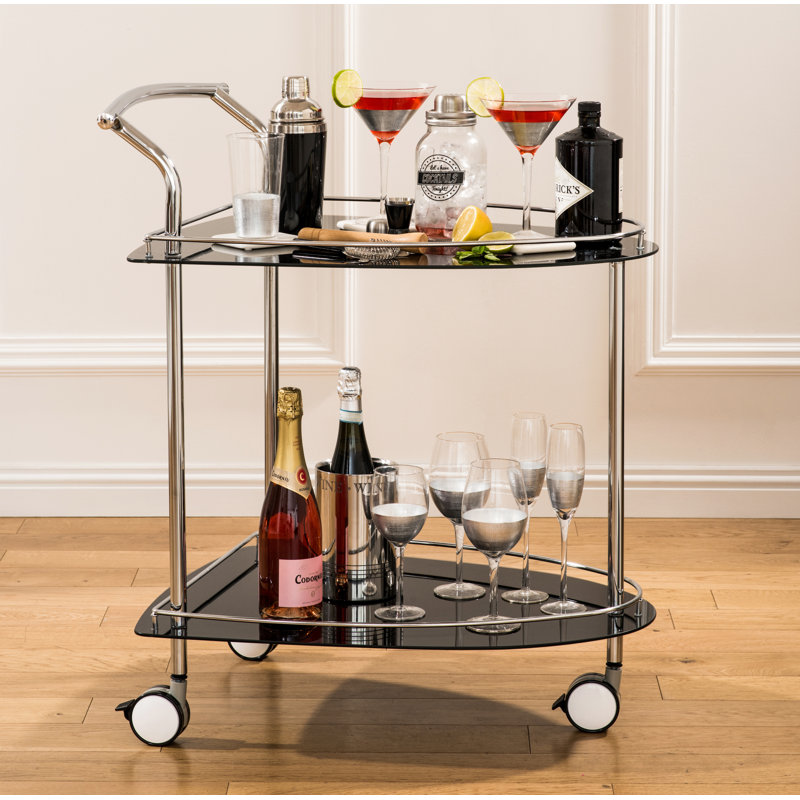 Serving Metal Bar Cart