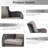 Wendye 6-Piece Wicker Patio Furniture Set With Rattan Chairs, Fire Pit & Sofa-1740776722-1740776723
