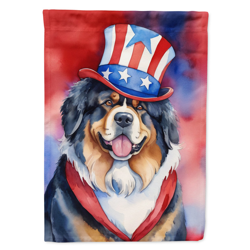 Drapeau patriotique du jardin américain, Dogue du Tibet