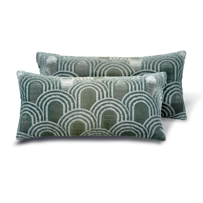 Endless Velvet Pillow Velvet Throw Pillow, Basil