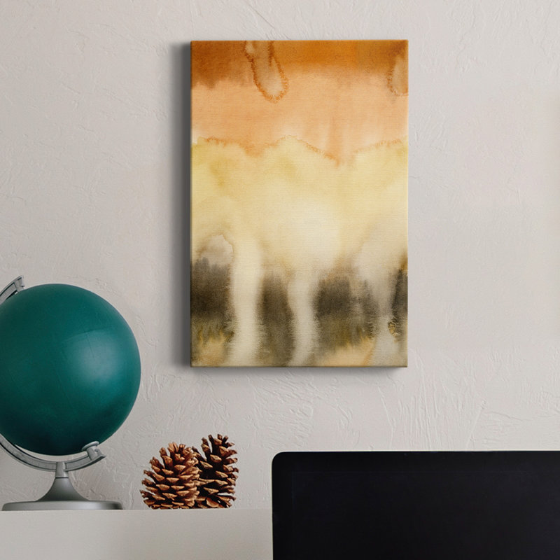 Sunset Windowpane I - Wrapped Canvas Print, 36" H  x 24" W x 1" D