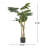 Fleeman Faux Monstera Tree in Pot-1985583065