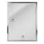 Miroir d'appoint mural 40 po x 30 po en nickel brossé en acier inoxydable pour meuble-lavabo, vestibule, salon-22795996