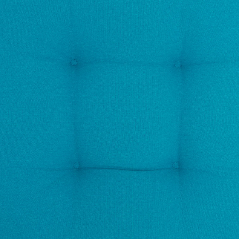Outdoor 3'' Seat Cushion, Turquoise