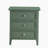 Luca 3-drawer Nightstand - Vintage Green-1851894301