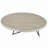 Oak And Oval Coffee Table