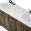 Ensemble de meuble-lavabo double 60 po Hermes-1132946874