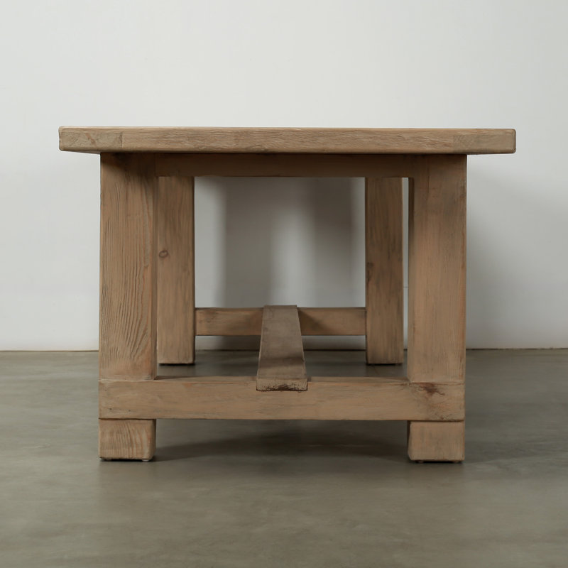 Amalfi Square Pine Wood Dining Table