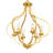18.3''(W)  6 - Light Geometric Chandelier With Adjustable Height