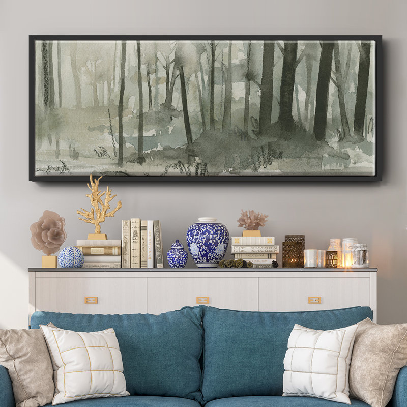 Into the Woods II- Framed Canvas