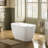 48'' x 26'' Freestanding Soaking Acrylic Bathtub-72159328
