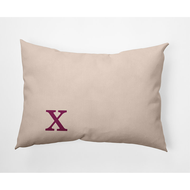 Coussin lombaire rectangulaire intérieur / extérieur Polyfill, Rose cendré