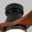 Flush Mount Ceiling Fan With Light: Dimmable LED (3 Colors), Indoor/Outdoor Reversible DC Motor, 3 Solid Wood Blades For Bedroom, Patio.