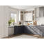 Évier de cuisine à cuve simple encastrable en composite à quartz 25 po x 19 po DeerValley avec accessoires