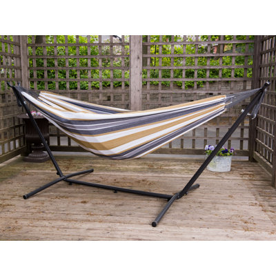 Emmaline Double Hammock with Stand