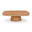 Table basse intérieure / extérieure à motif de grain de bois-1008134364