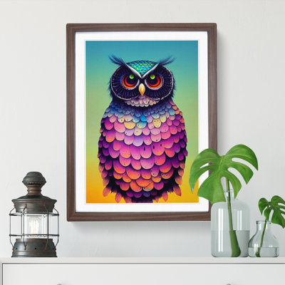Owl - Framed Print