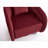 30.71" Swivel Barrel Chair with Teddy Upholstery-1631798099