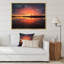 «Bold Sunset Panorama over Delia Lake» - photographie sur toile-67383013-67383021