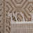Guros Collection 6X9 Mocha / Geometric Indoor / Outdoor Area Rug-360403098