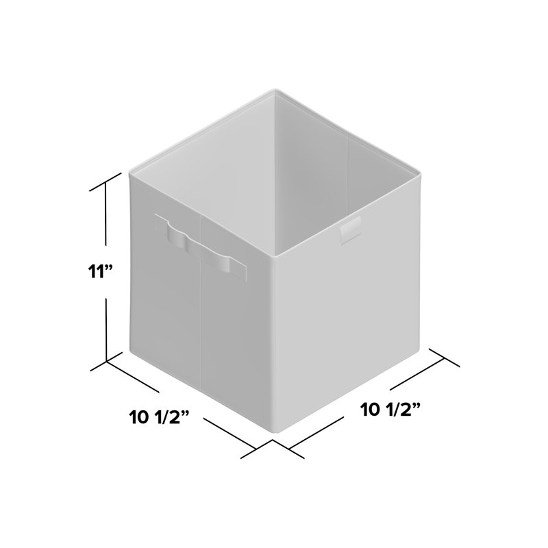 Premium Cubes Fabric Storage Bin