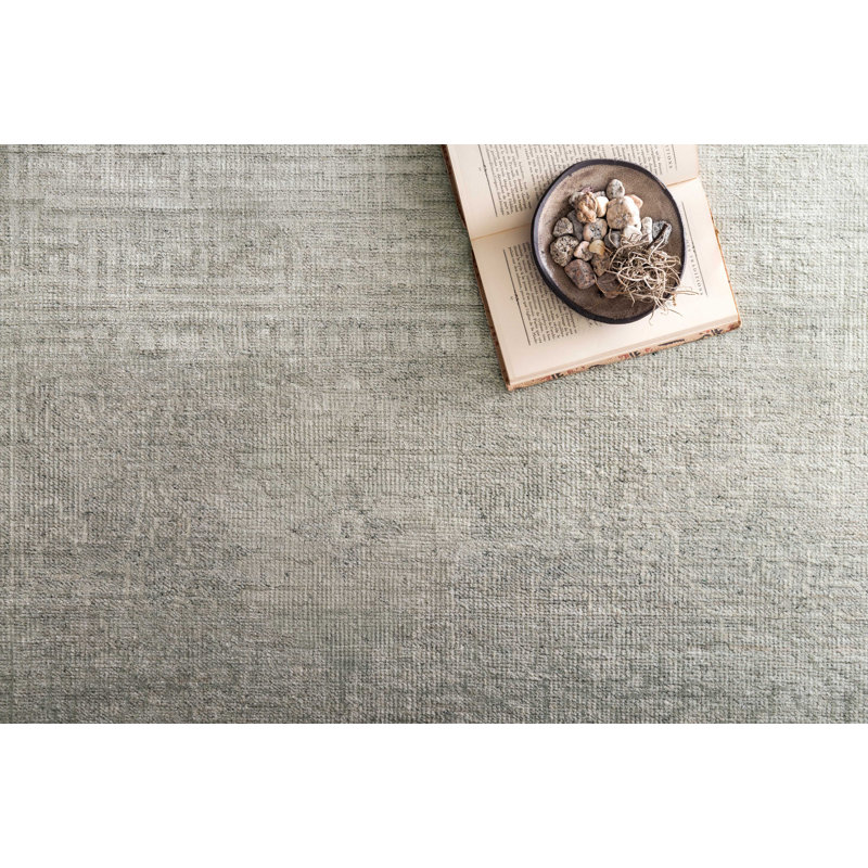 Lucid Hand Knotted Indoor Rug, Rectangle 6' x 9'