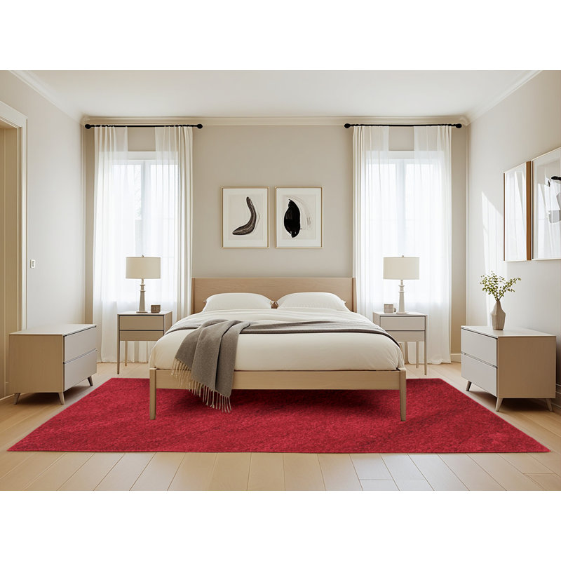 Tapis contemporain marron, Rectangle 5 pi x 8 pi