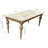Mango Rectangular Solid Wood Top Dining Table-354714515