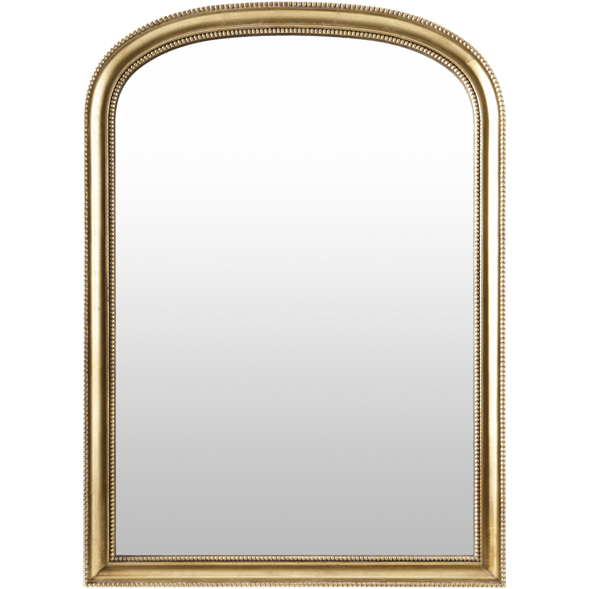 Claritha Mirror, 42" x 30", Gold