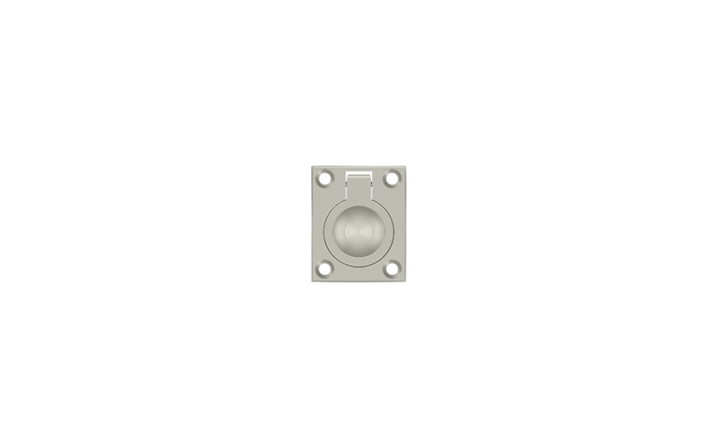Ring Pull, Brushed Nickel