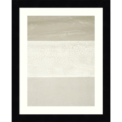 «Cracked Parchment I» par Vanna Lam - impression encadrée