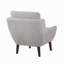 Mobilier de salle à manger en chenille 1pc gris-220516034